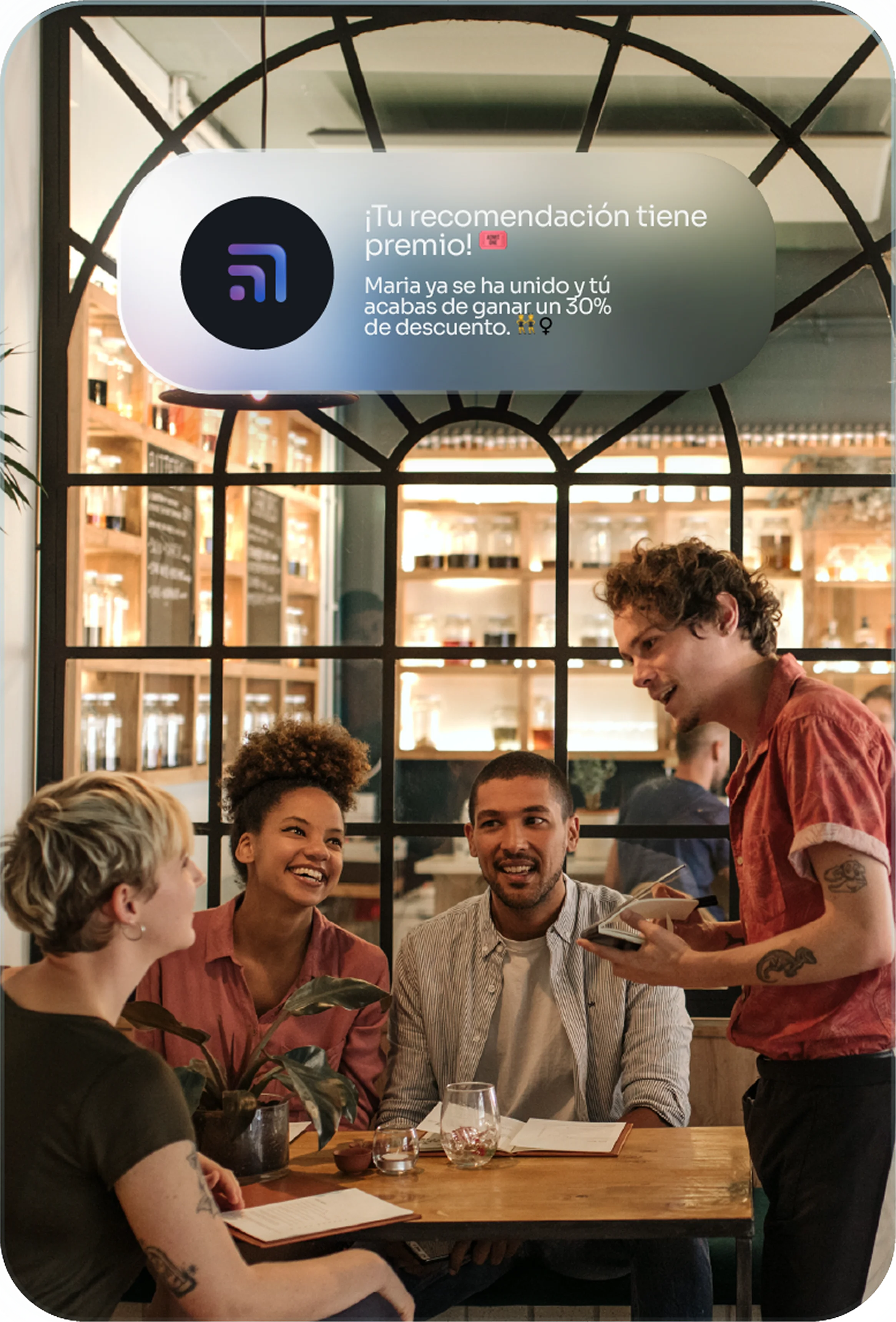 Vista de KeepYa impulsando visitas recurrentes